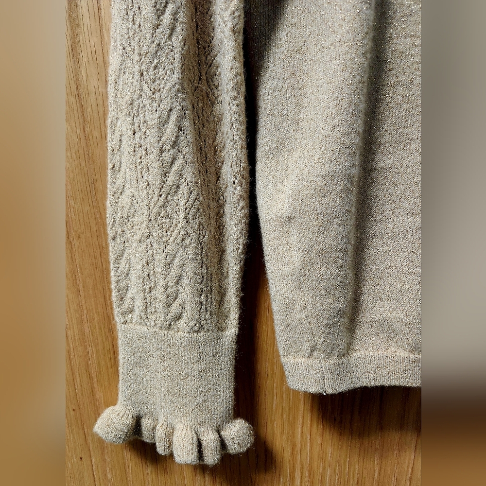 Loft Gold Threaded Sweater - Picture 4 of 8